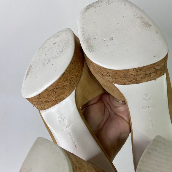 MERCEDES CASTILLO Sand Nude Chiara Platform - Picture 8 of 8